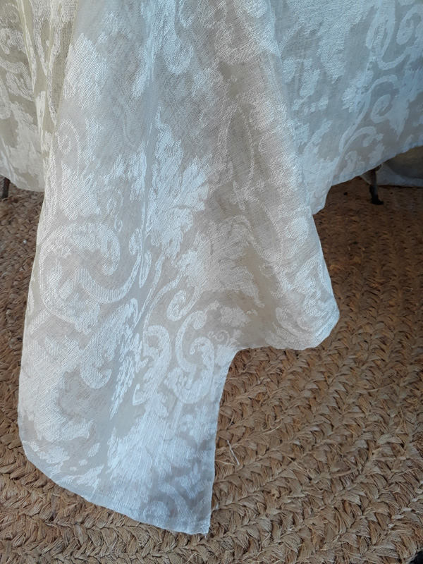 Sheer Linen Tablecloth