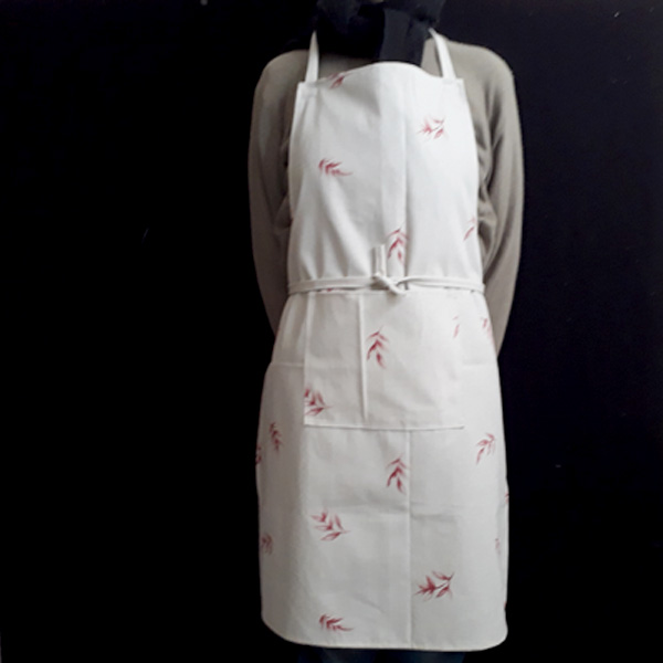 Full Red and Natural Apron