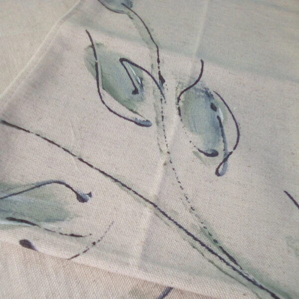 Linen Leaf Tea Towels - Image 2