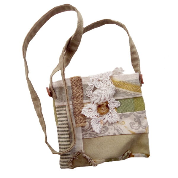 Patchwork Cross Body Pouch
