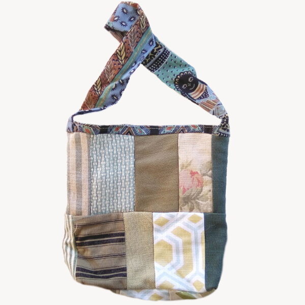 Multicolored Patchwork Tote
