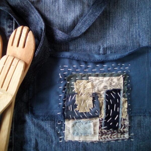 Upcycled Denim Apron - Image 4