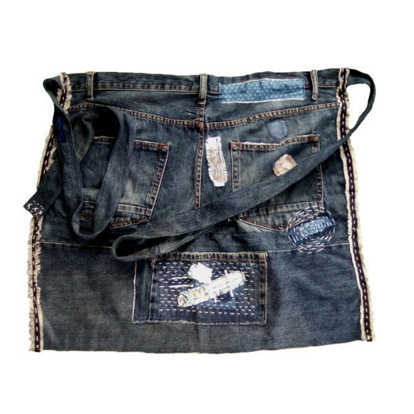 Upcycled Denim Apron