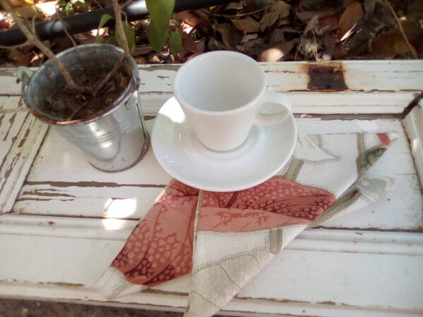 Vintage Cream Napkins - Image 2