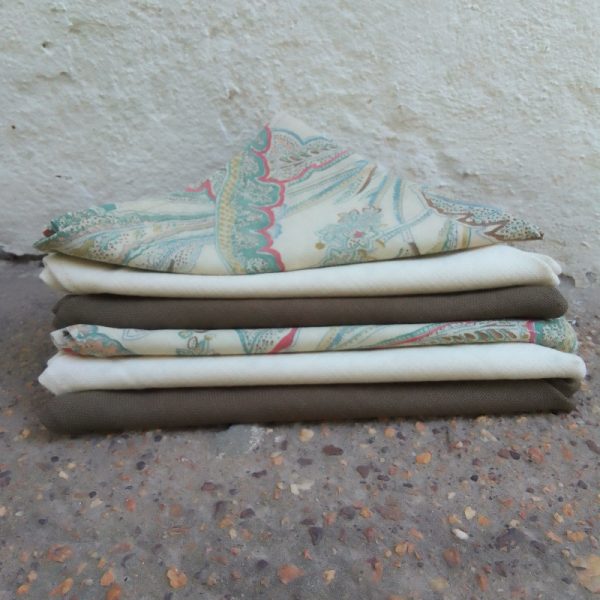 Leafy Fabric Napkin Combo